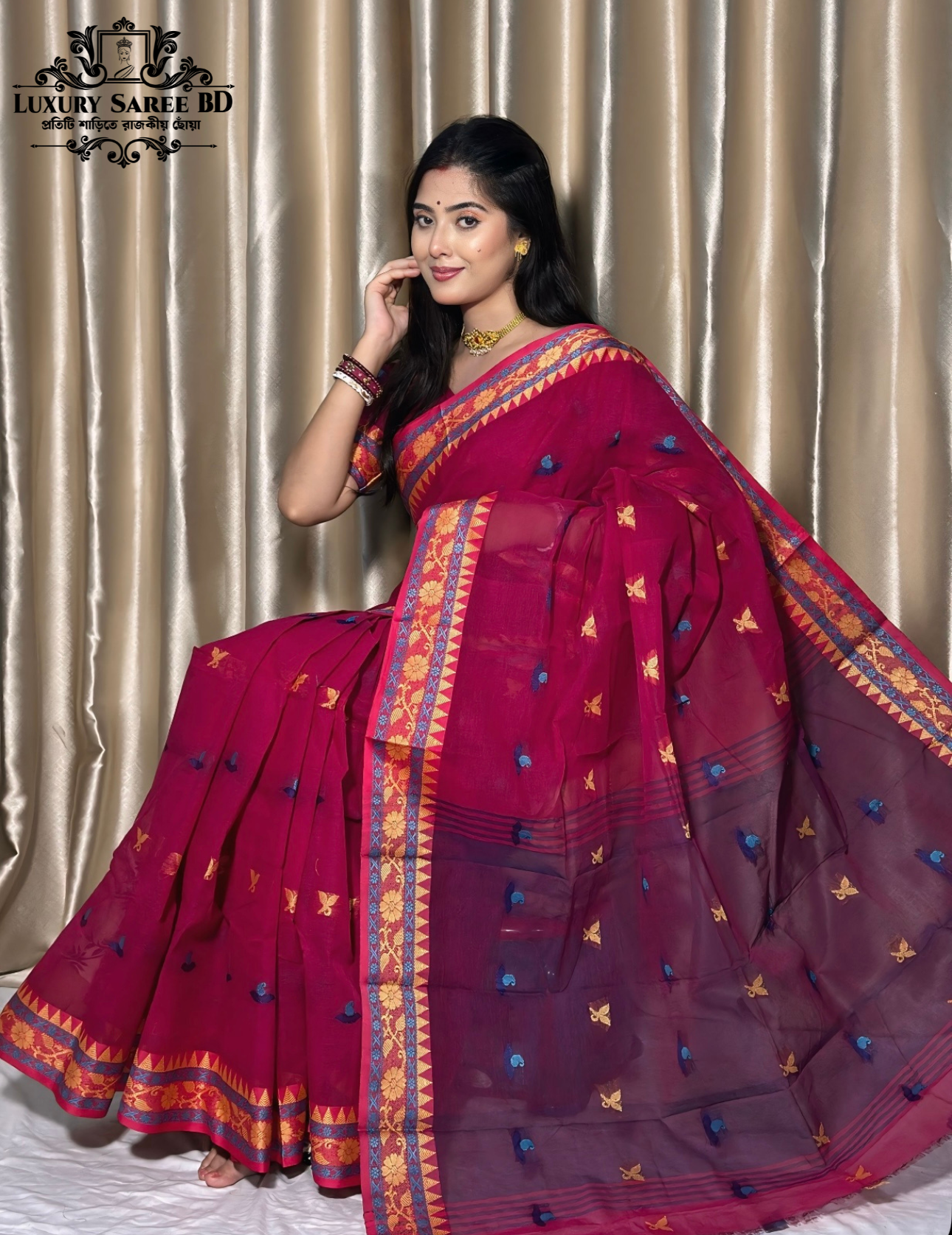 Premium Arong Cotton Saree