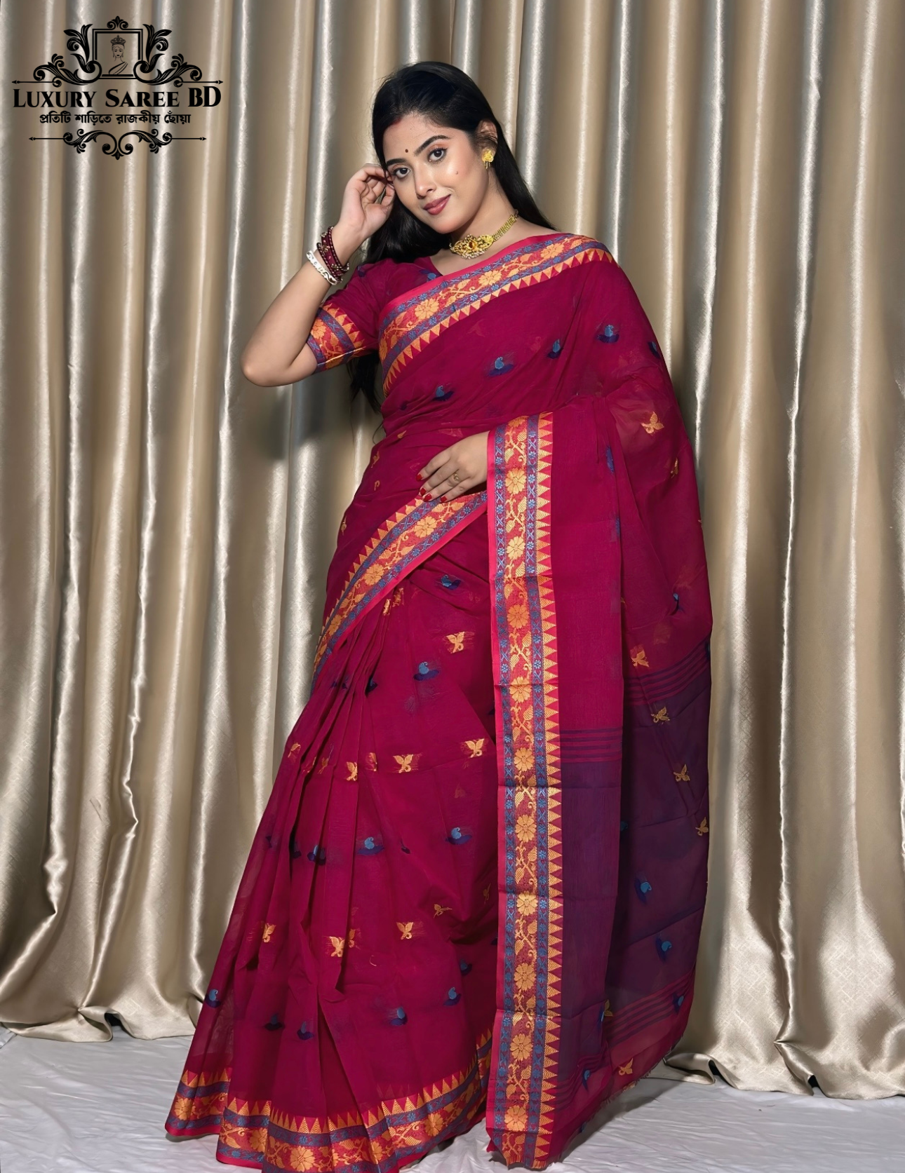 Premium Arong Cotton Saree