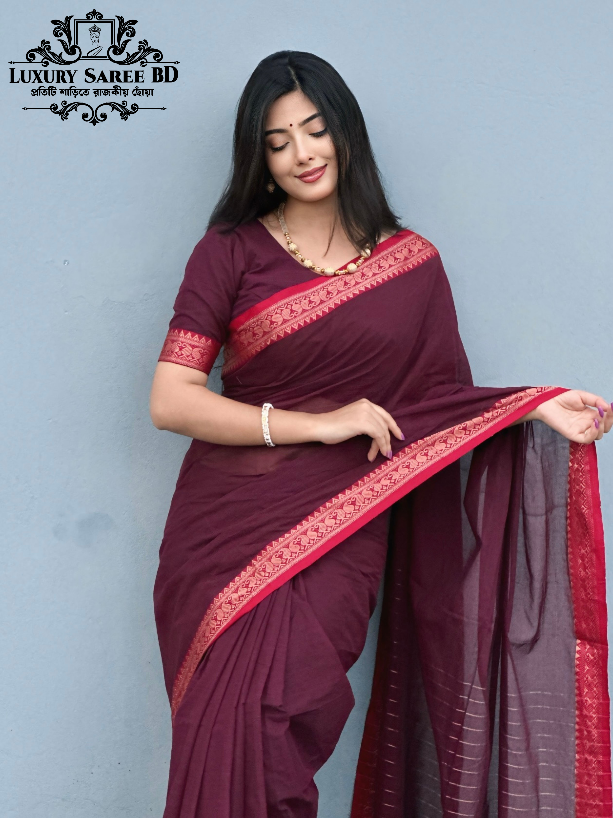 Premium Arong Cotton Saree