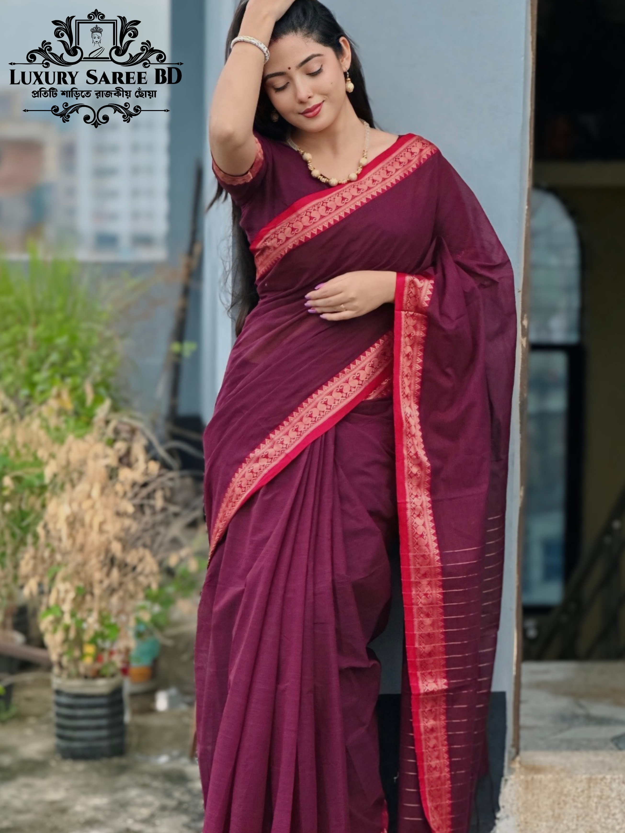 Premium Arong Cotton Saree