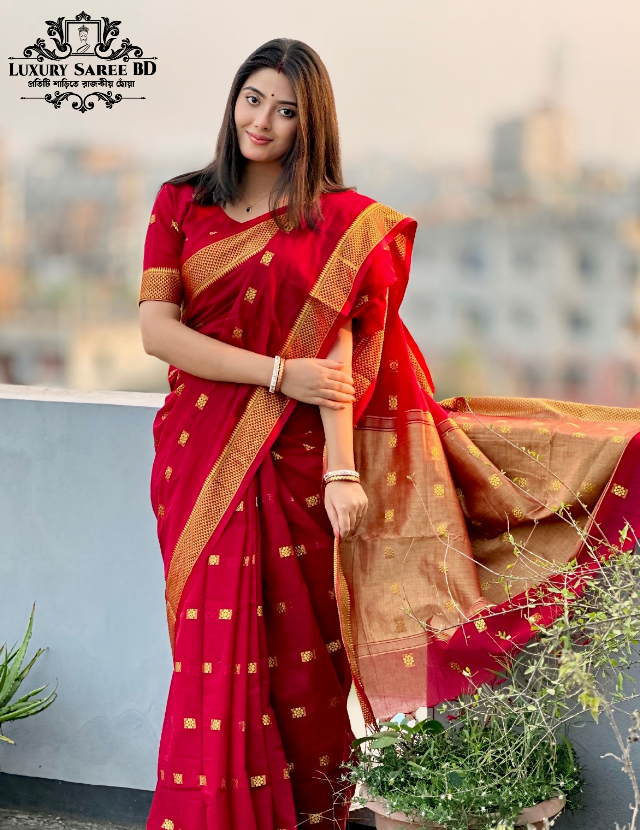 Premium Arong Cotton Saree