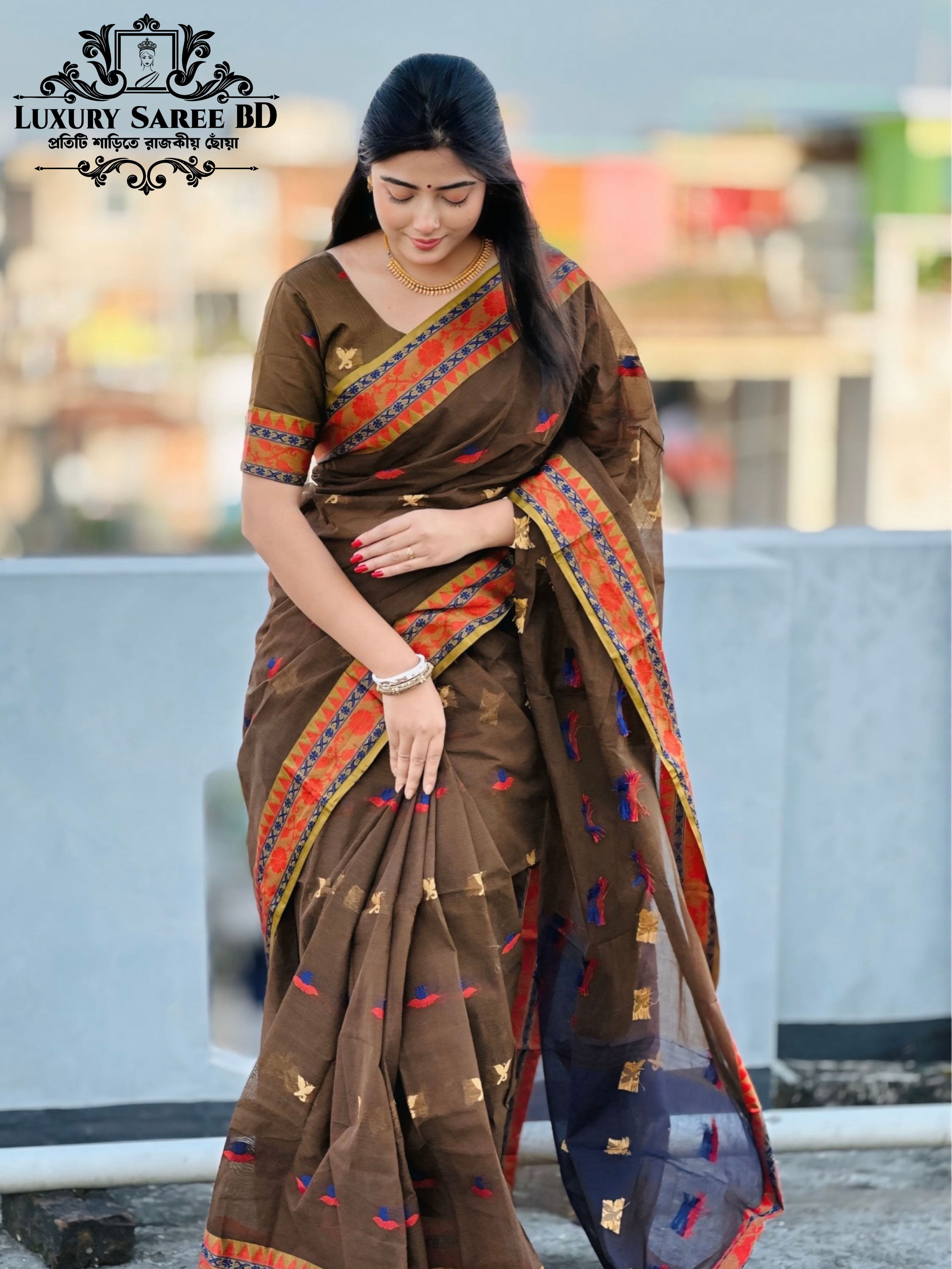 Premium Arong Cotton Saree