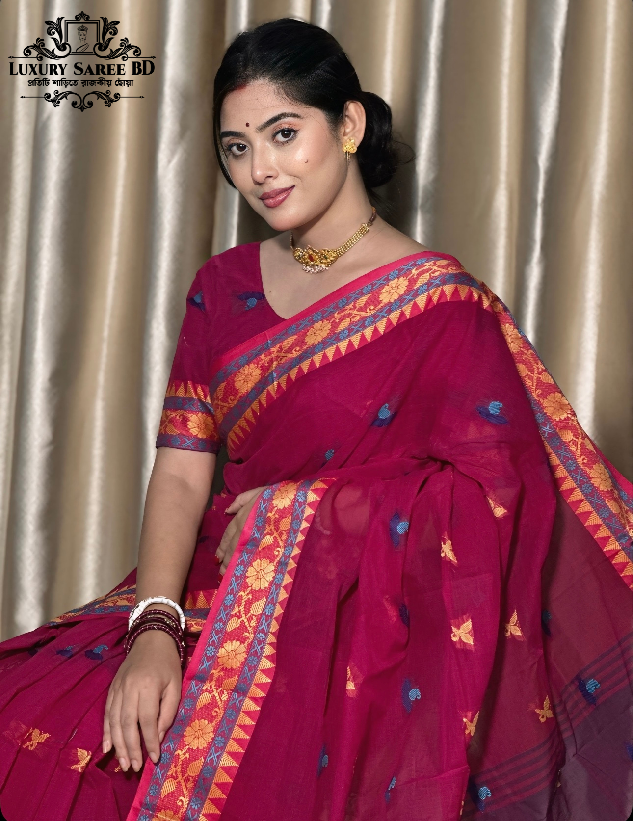 Premium Arong Cotton Saree
