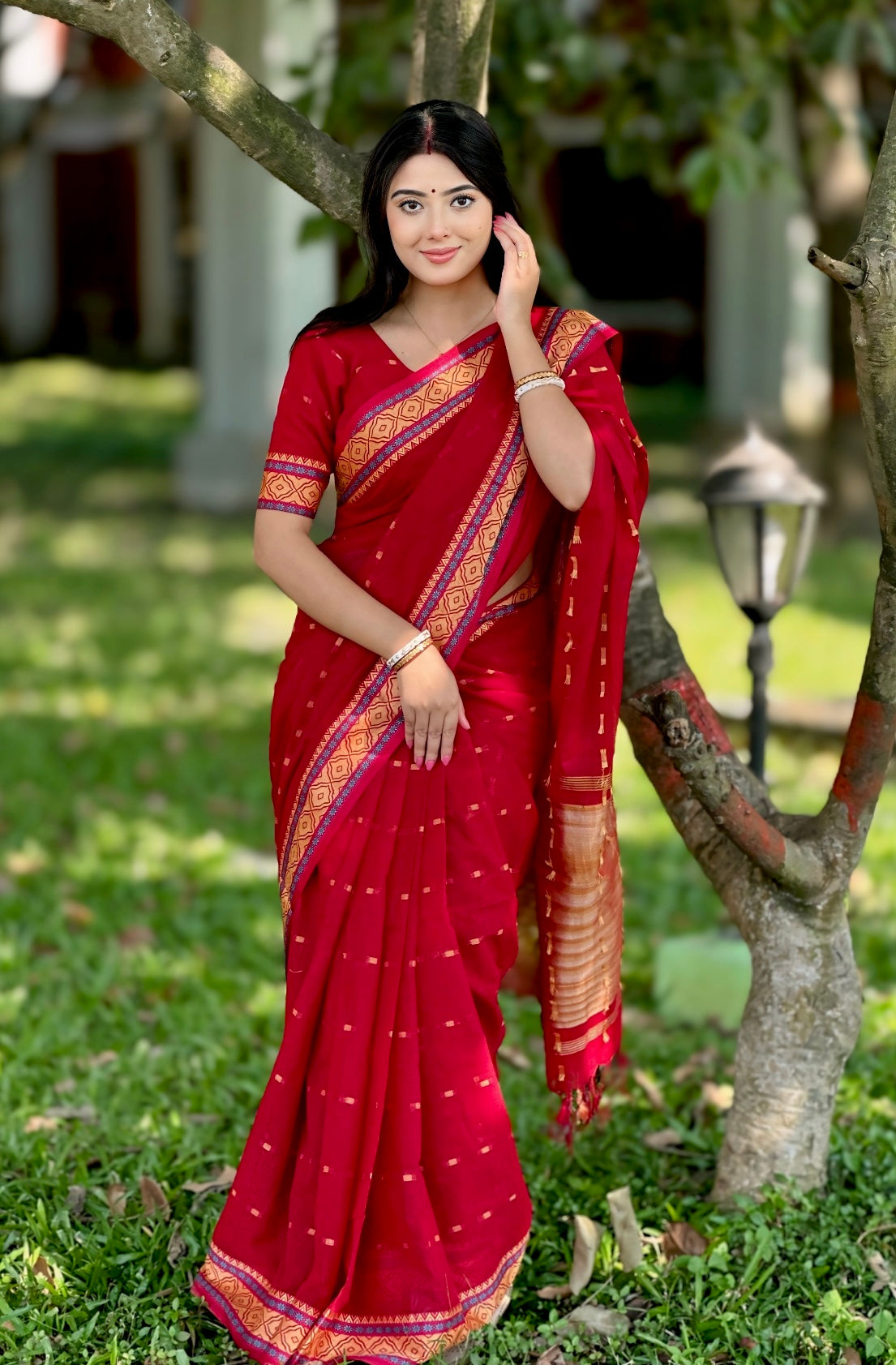 Premium Arong Cotton Saree