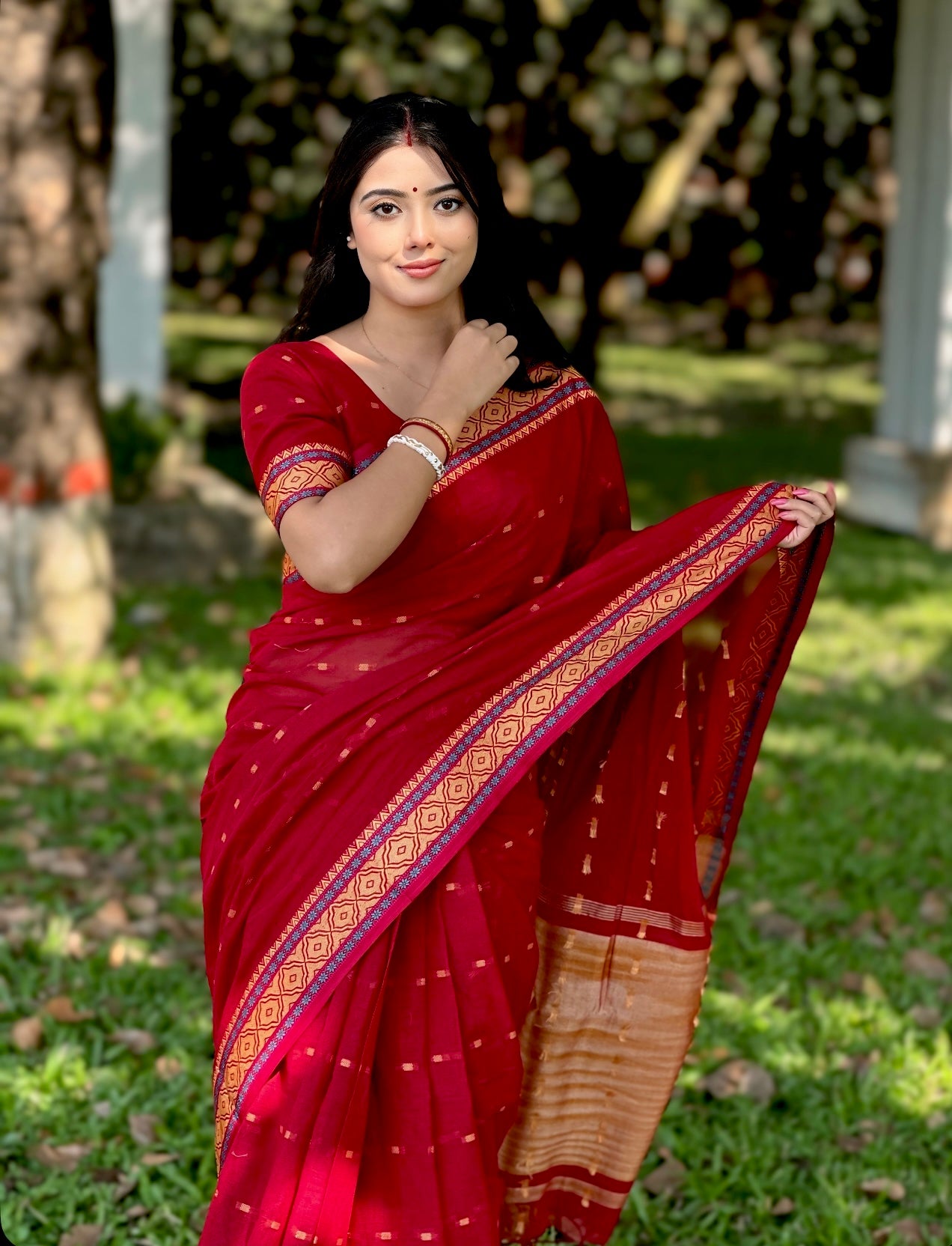Premium Arong Cotton Saree