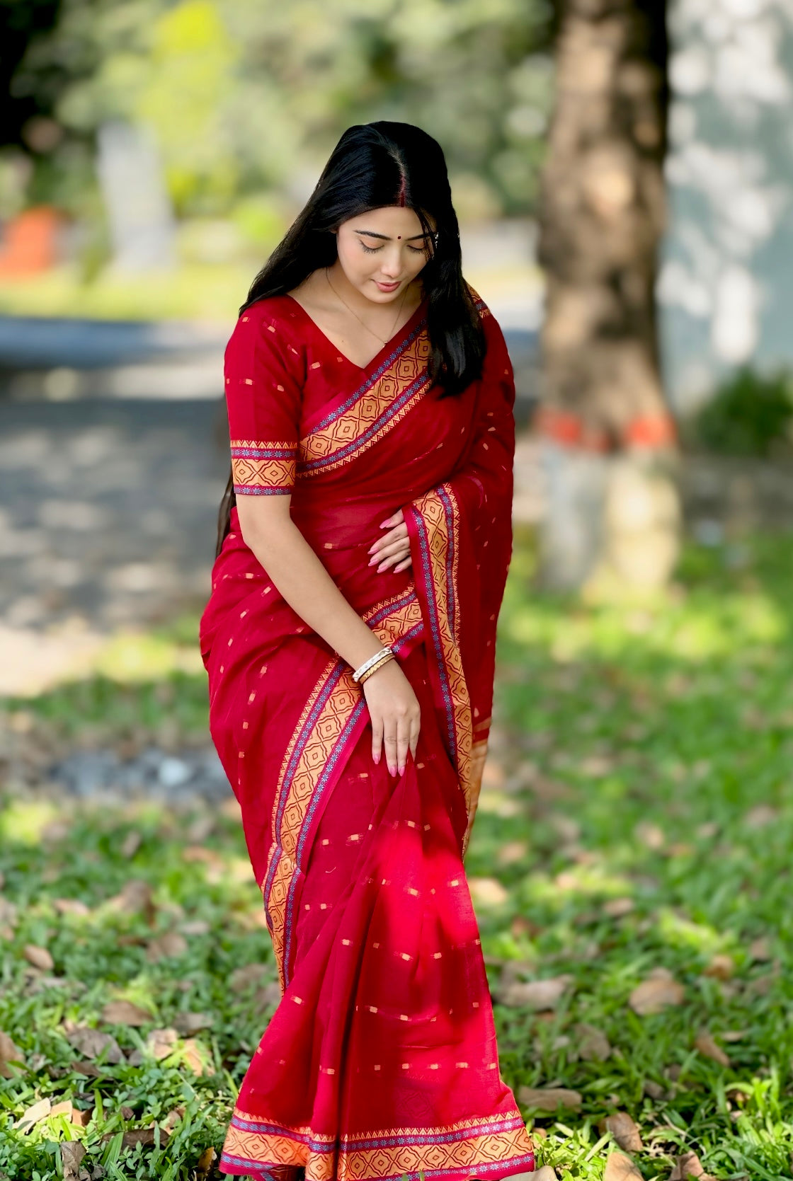 Premium Arong Cotton Saree