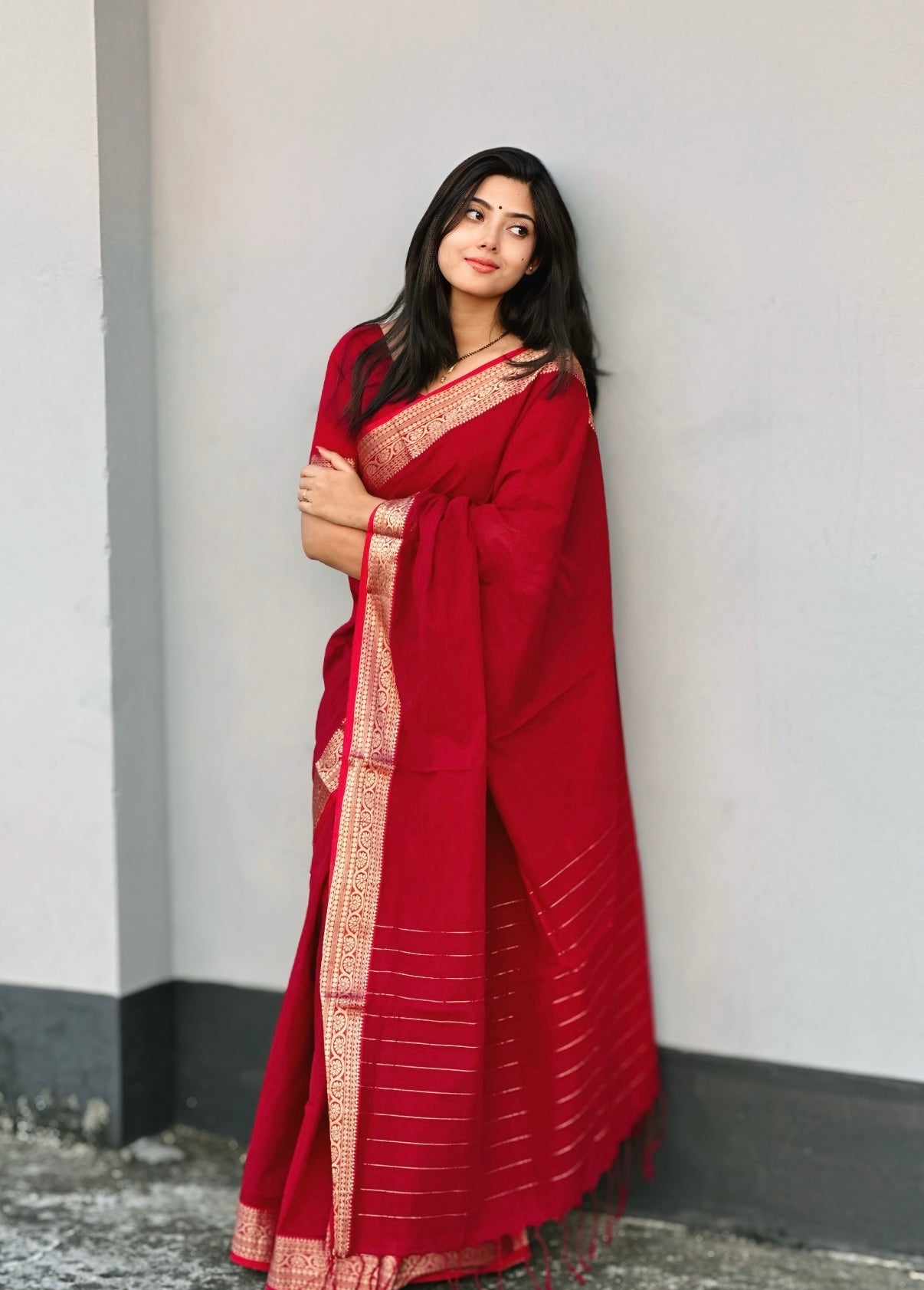 Premium Arong Cotton Saree