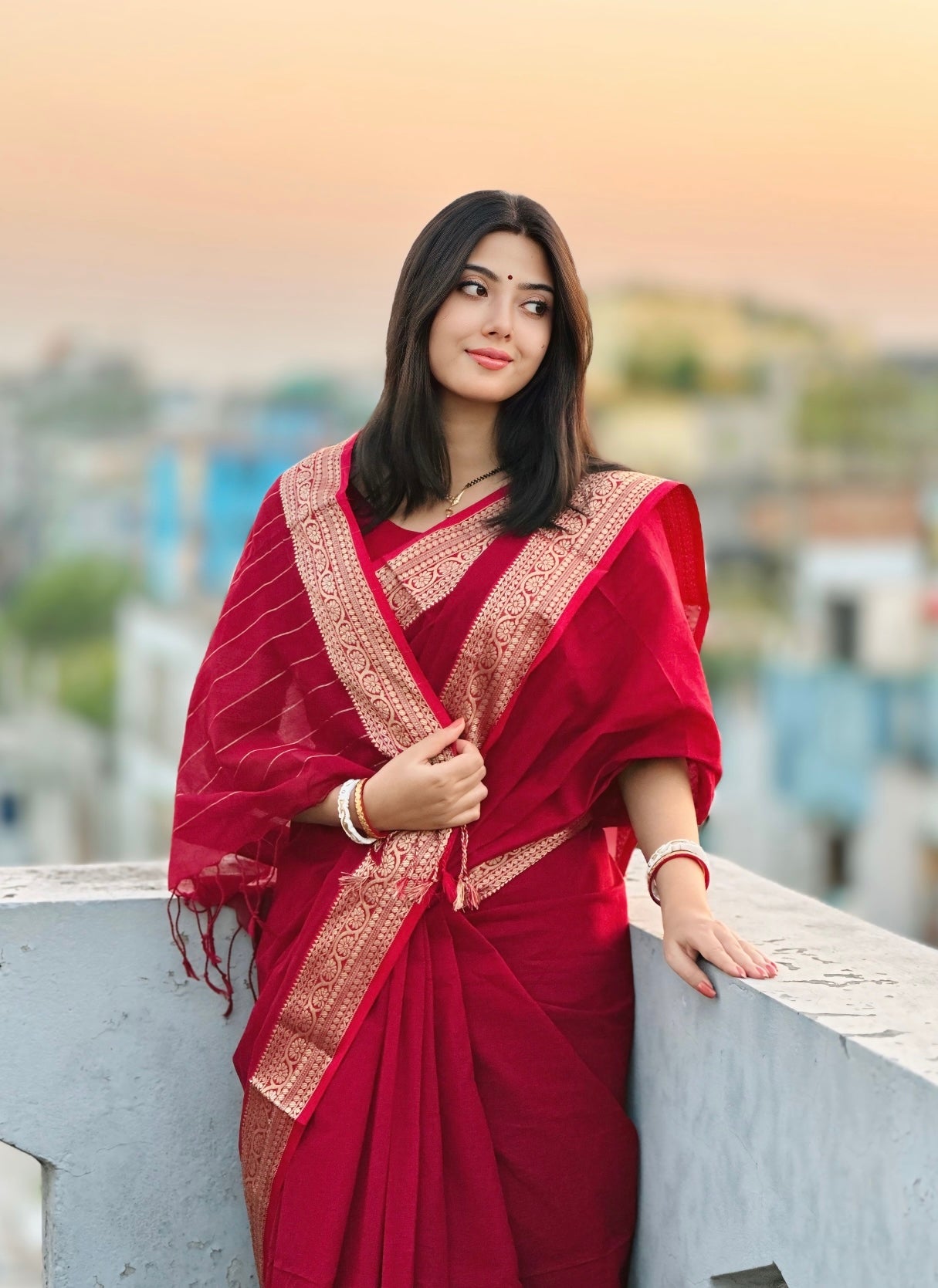 Premium Arong Cotton Saree