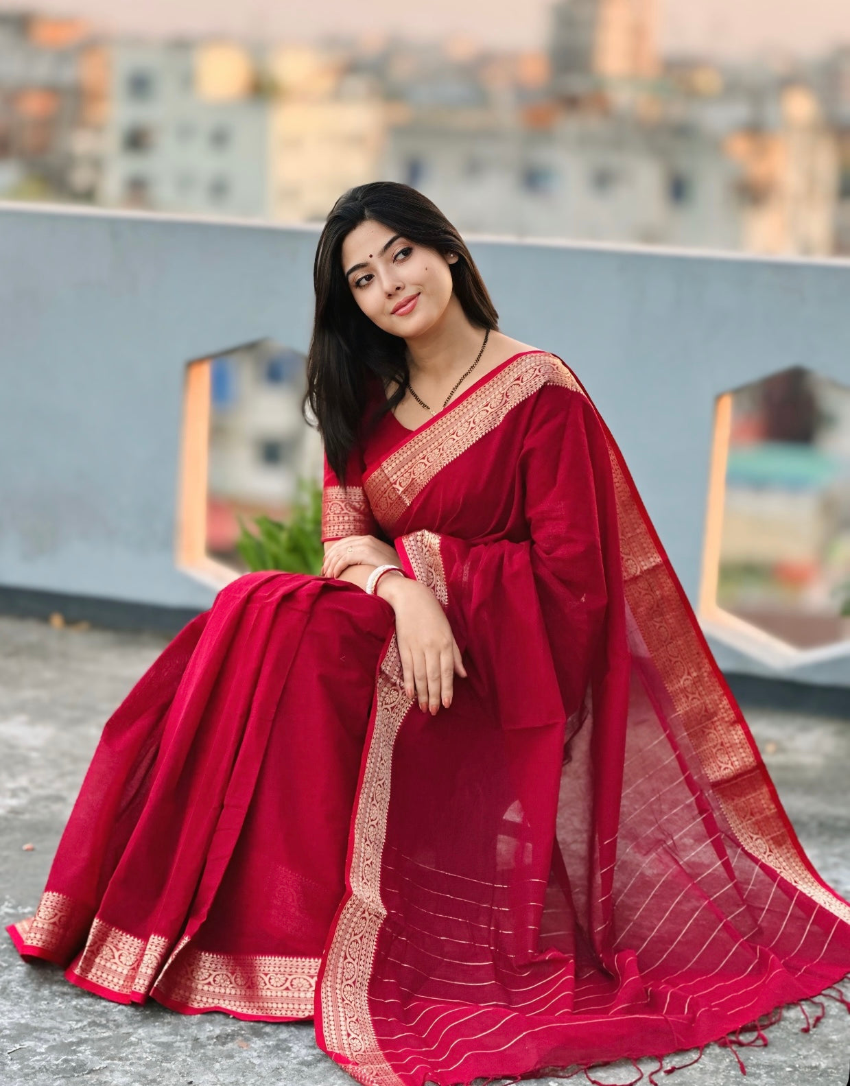 Premium Arong Cotton Saree