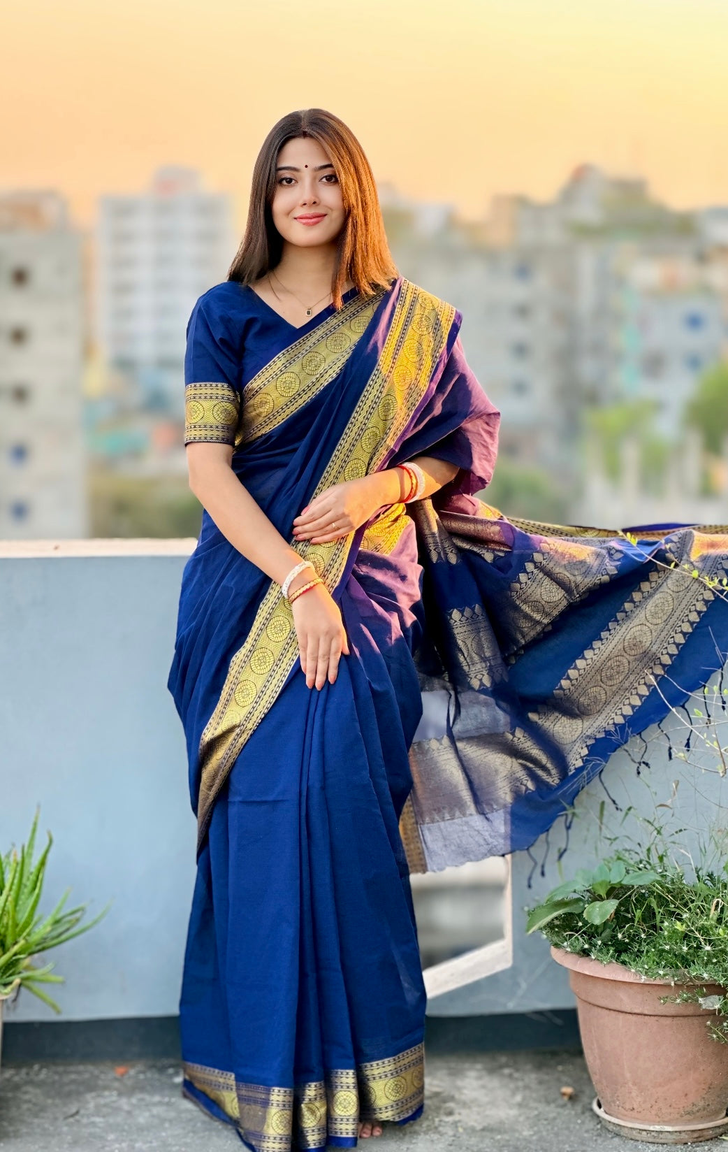 Premium Arong Cotton Saree